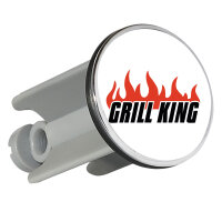 Waschbeckenstöpsel Grill King Flammen 4cm...