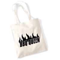 Jutebeutel BBQ Queen Flammen 10 Liter