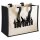 Jutetasche BBQ Queen Flammen 21 Liter Black