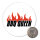 Magnet BBQ Queen Flammen 59mm Kühlschrankmagnet Flaschenöffner