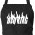 Schürze BBQ King Flammen