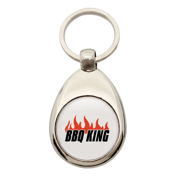 Schlüsselanhänger BBQ King Flammen