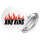 Button BBQ King Flammen