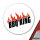 Aufkleber BBQ King Flammen 10cm Sticker