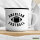 Emaille Tasse American Football Ball 300ml Vintage Emaille Becher