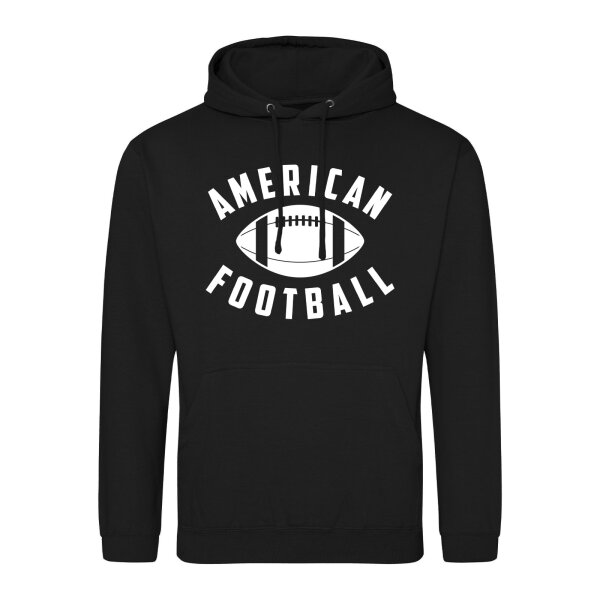 Unisex Hoodie American Football Ball Größe S-3XL