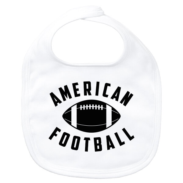 Baby Lätzchen American Football Ball Klettverschluss