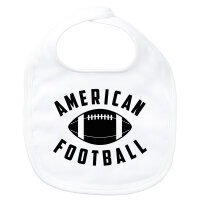 Baby Lätzchen American Football Ball Klettverschluss