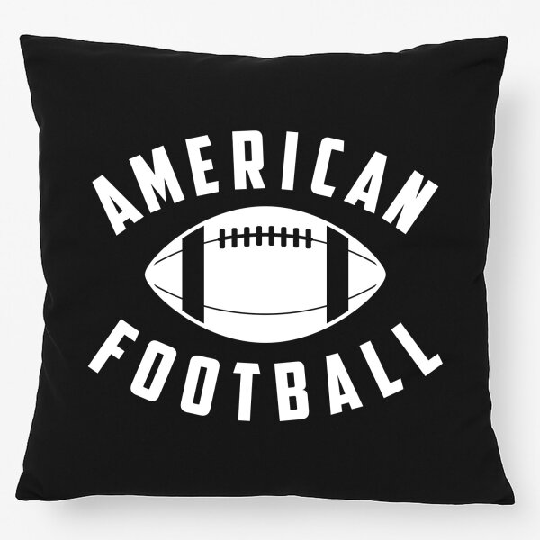 Kissen American Football Ball 40x40cm