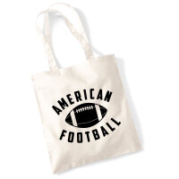 Jutebeutel American Football Ball 10 Liter