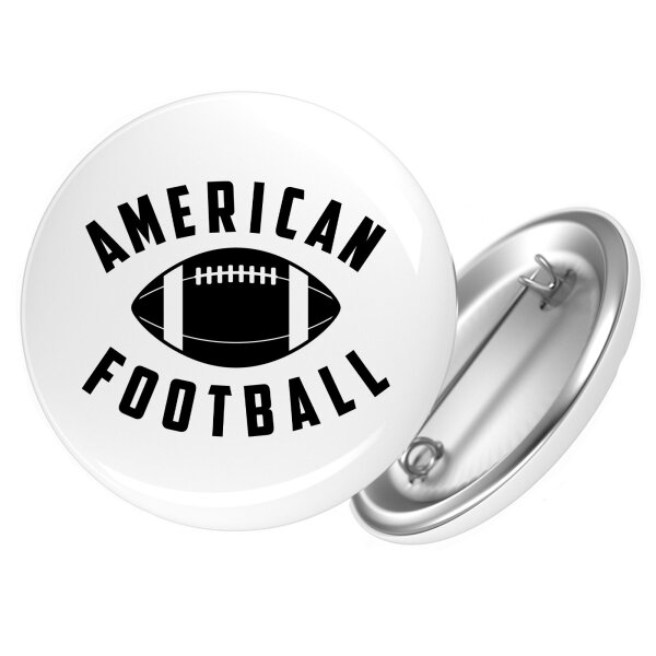 Button American Football Ball