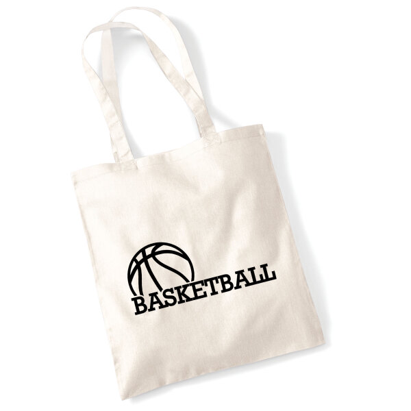 Jutebeutel Basketball Ball 10 Liter