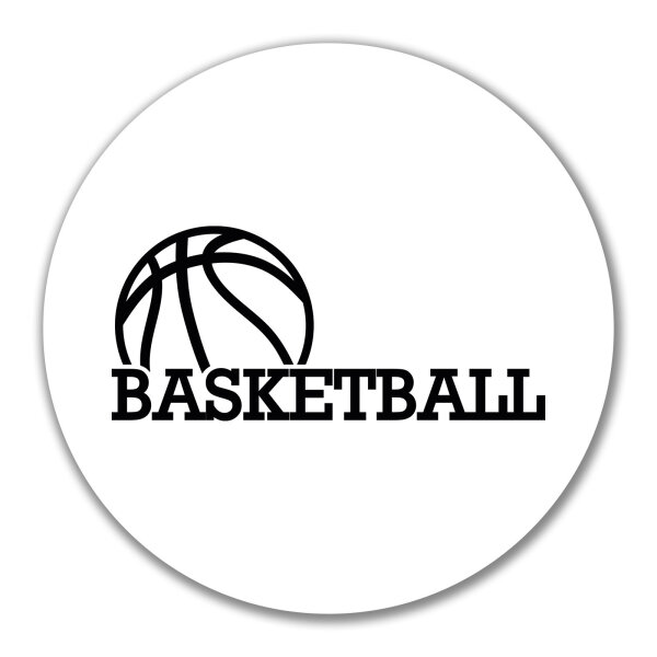 Aufkleber Basketball Ball 10cm Sticker