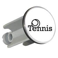 Waschbeckenstöpsel Tennis Ball 4cm Abflussstopfen