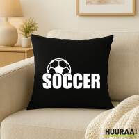 Kissen Soccer Ball 40x40cm