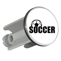 Waschbeckenstöpsel Soccer Ball 4cm Abflussstopfen