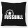 Kissen Fussball Ball 40x40cm