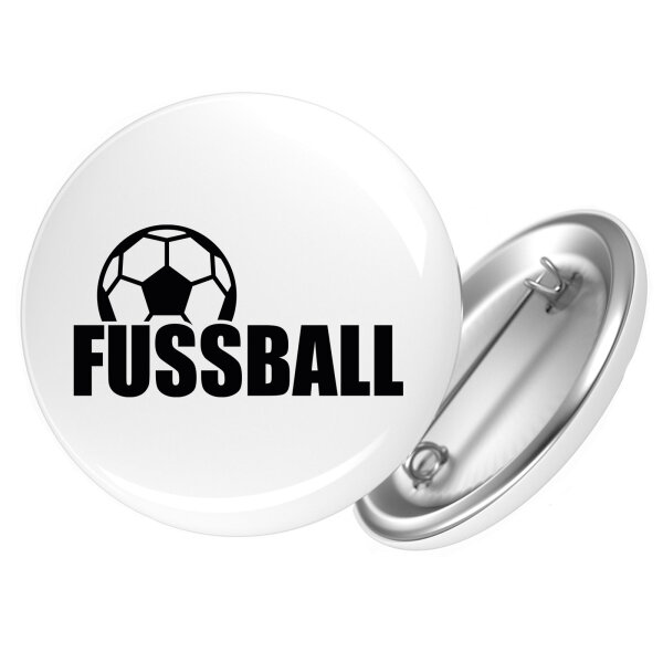 Button Fussball Ball