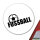 Aufkleber Fussball Ball 10cm Sticker