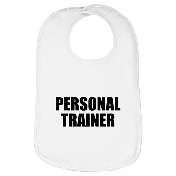 Lätzchen Personal Trainer Training, doppellagig