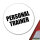 Aufkleber Personal Trainer Training 10cm Sticker