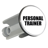 Waschbeckenstöpsel Personal Trainer Training 4cm...