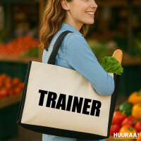 Jutetasche Trainer Training 21 Liter Black