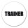 Aufkleber Trainer Training 10cm Sticker