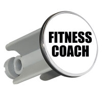 Waschbeckenstöpsel Fitness Coach Training 4cm...