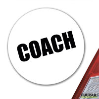 Aufkleber Coach Training 10cm Sticker
