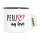 Emaille Tasse Peru my love 300ml Vintage Emaille Becher