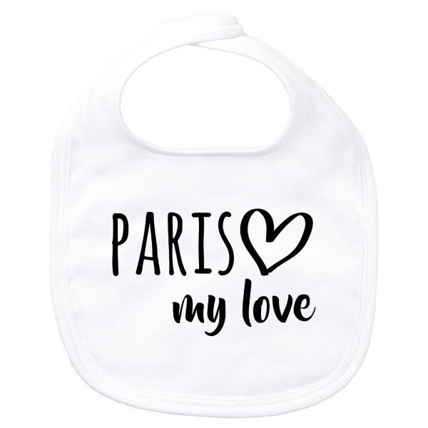Baby Lätzchen Paris my love