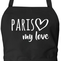 Schürze Paris my love