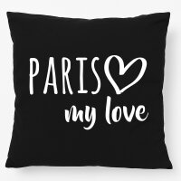 Kissen Paris my love 40x40cm