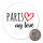 Magnet Paris my love 59mm Kühlschrankmagnet Flaschenöffner