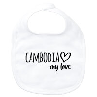 Baby Lätzchen Cambodia my love