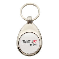 Schlüsselanhänger Cambodia my love