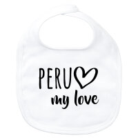 Baby Lätzchen Peru my love