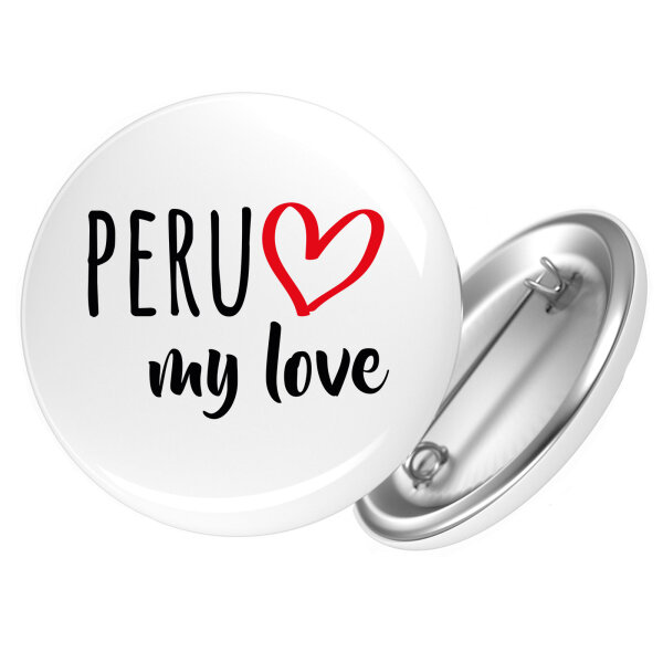 Button Peru my love