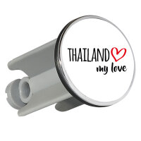 Waschbeckenstöpsel Thailand my love 4cm Abflussstopfen