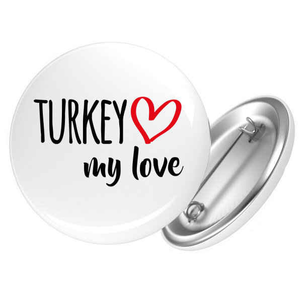 Button Turkey my love
