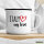 Emaille Tasse Italy my love 300ml Vintage Emaille Becher