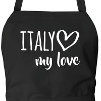 Schürze Italy my love