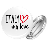 Button Italy my love