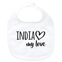 Baby Lätzchen India my love Klettverschluss
