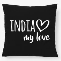 Kissen India my love 40x40cm