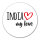 Aufkleber India my love 10cm Sticker