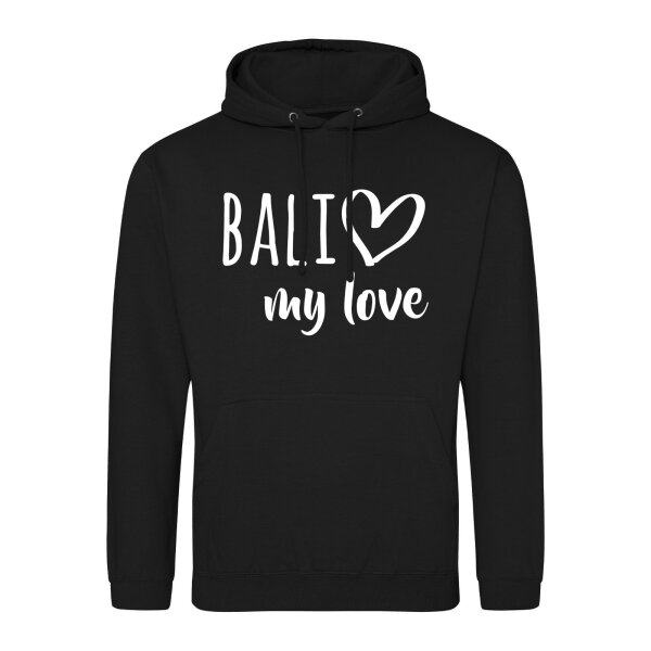 Unisex Hoodie Bali my love Größe S-3XL