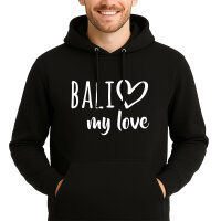 Unisex Hoodie Bali my love Größe S-3XL
