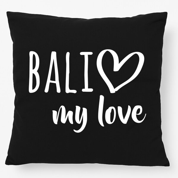 Kissen Bali my love 40x40cm